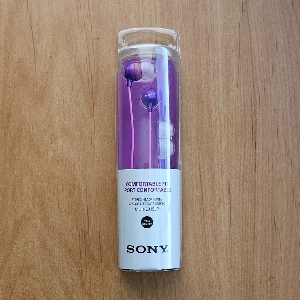 Sony Wired Headphones In-ear MDR-EX15LP